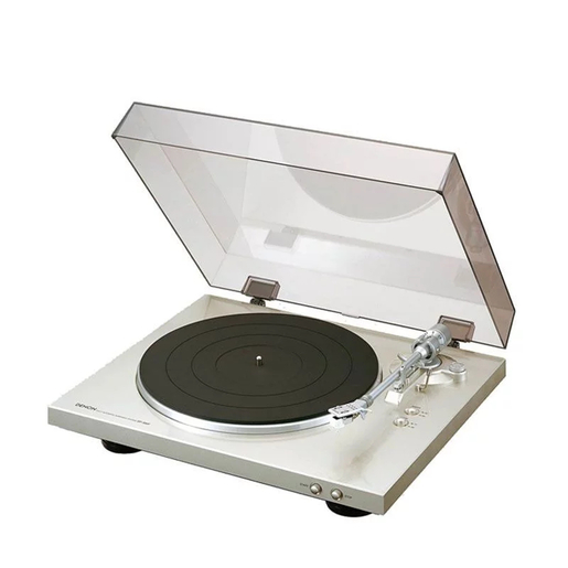 Denon DP300FSP, gramofon, srebrni