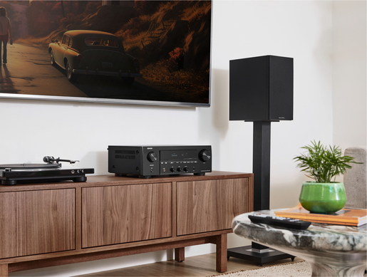 Denon DRA-900H, receiver, crni