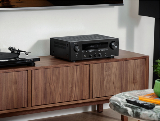 Denon DRA-900H, receiver, crni
