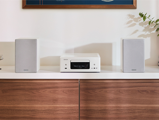 Denon RCDN12 DAB+, mini linija, bijela