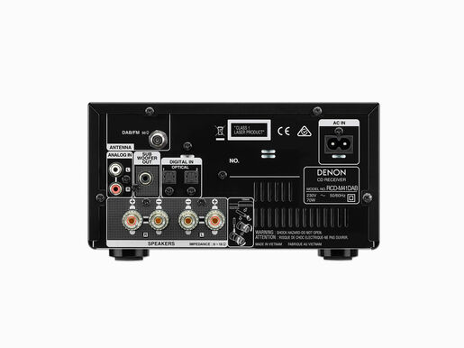 Denon RCDM41 DAB, mini linija, srebrna