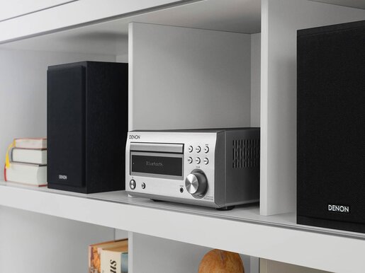 Denon RCDM41 DAB, mini linija, srebrna