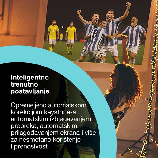 EPSON projektor EF-61G, 3LCD, Full HD, 700Lm