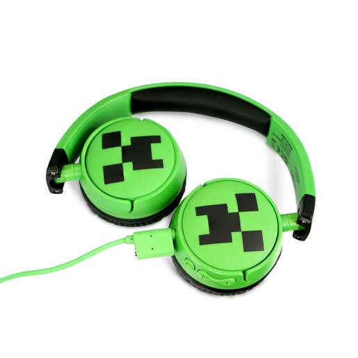 OTL Minecraft Creeper Kids, bežične on-ear dječje slušalice