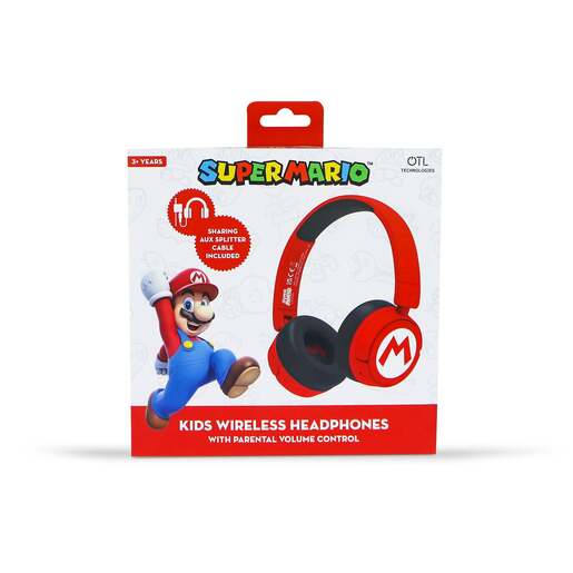 OTL Super Mario Kids, bežične on-ear dječje slušalice