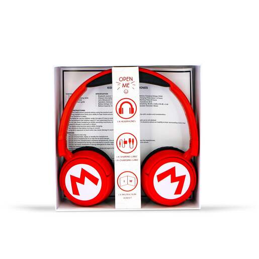 OTL Super Mario Kids, bežične on-ear dječje slušalice