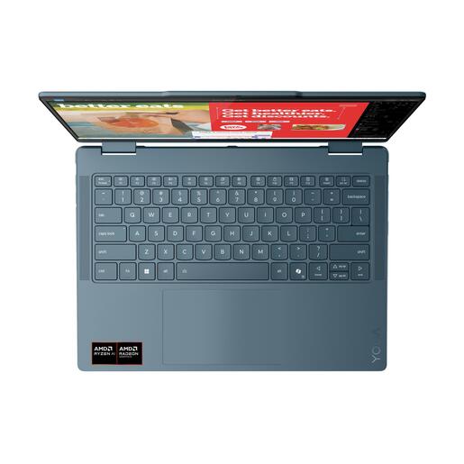 Lenovo Yoga 7 2-in-1 14AKP10, 83JR0027SC, 14 WUXGA OLED Touch, AMD Ryzen AI 7 350, 24GB RAM, 1TB PCIe NVMe SSD, AMD Radeon 860M Graphics, Free DOS, laptop