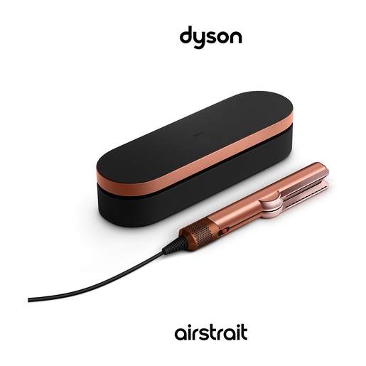 Dyson uređaj za ravnanje kose Airstrait Amber, Silk/Pink Champagne Limited Edition Curly&Coily