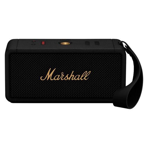 Marshall Middleton prijenosni Bluetooth zvučnik, Black & Brass