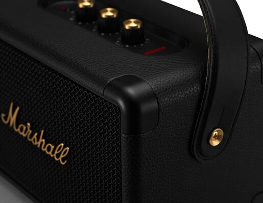 Marshall Kilburn II prijenosni Bluetooth zvučnik, Black & Brass