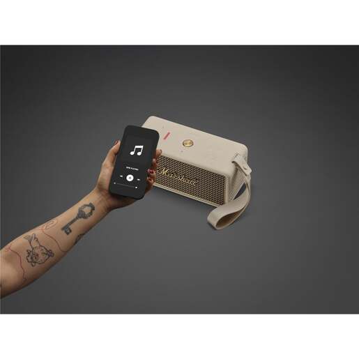 Marshall Middleton II prijenosni Bluetooth zvučnik, Cream