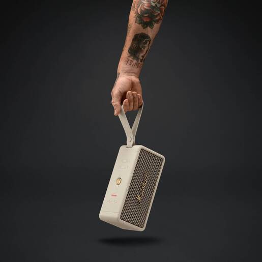 Marshall Middleton prijenosni Bluetooth zvučnik, Cream