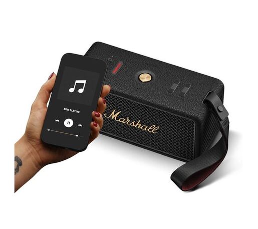 Marshall Middleton II prijenosni Bluetooth zvučnik, Black & Brass
