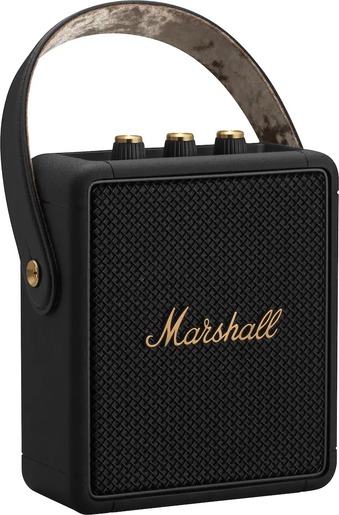Marshall Stockwell II prijenosni Bluetooth zvučnik, Black & Brass