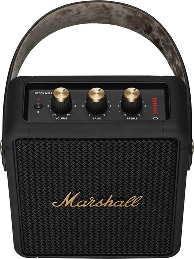 Marshall Stockwell II prijenosni Bluetooth zvučnik, Black & Brass