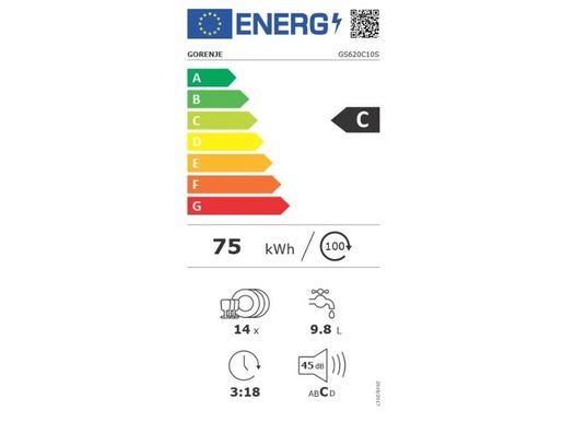Gorenje perilica posuđa GS620C10S