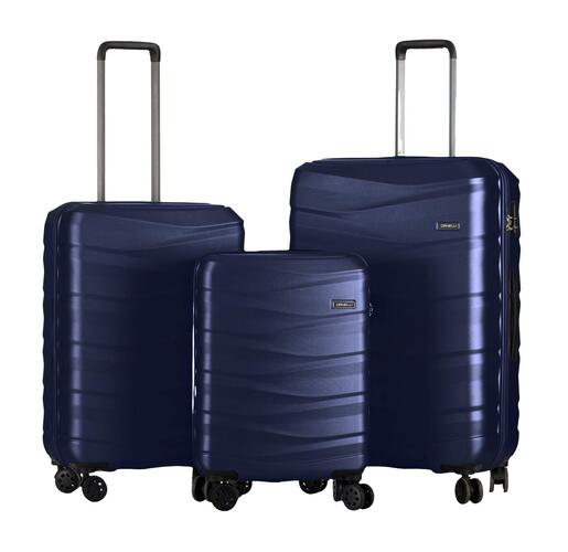 Kofer Ornelli Wave set 3/1, tamno plavi