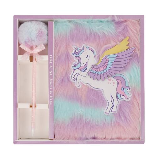 Poklon set, dnevnik i kemijska olovka Unicorn Dream