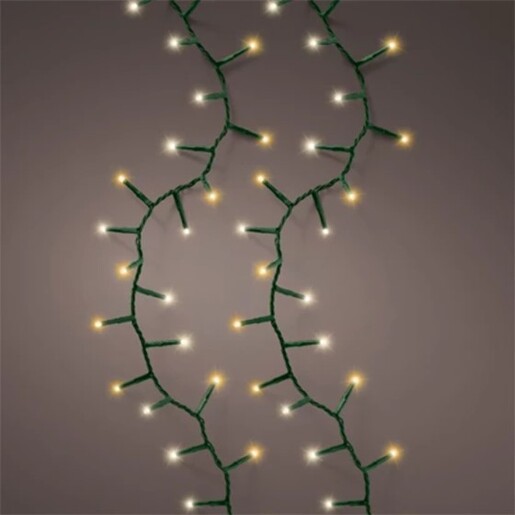 LED lampice niz 16m CLW/WW IP44 timer