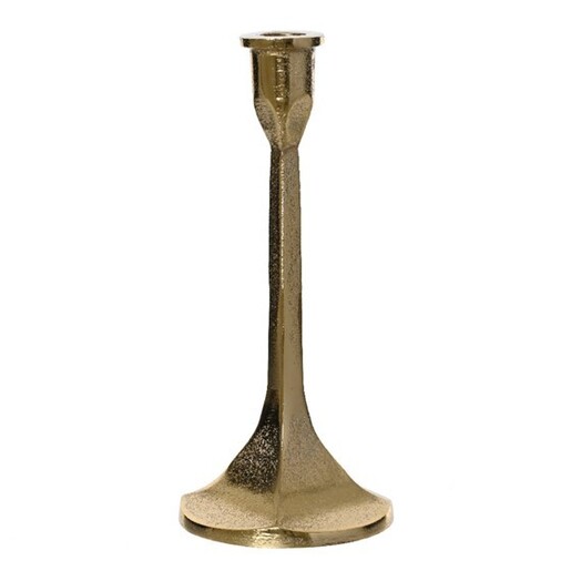 Svijećnjak metal h32d10cm,  zlatna