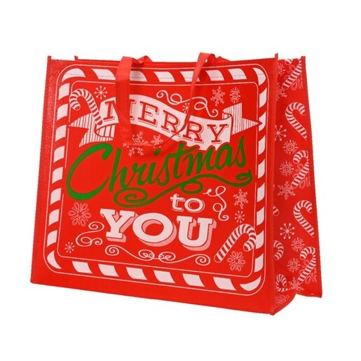 Vrećica Božićna, 50x18xh40cm, crvena