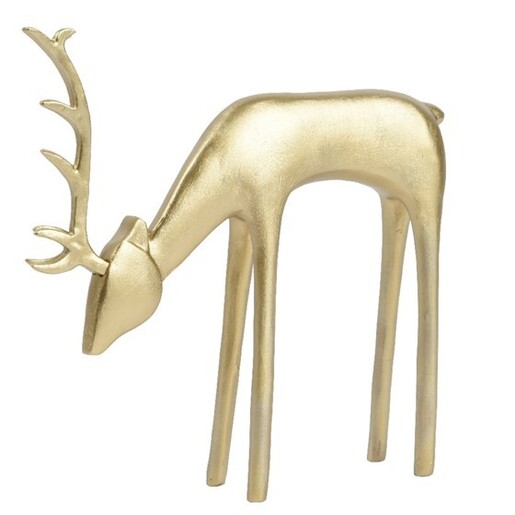 Figura jelen  20cm, zlatna