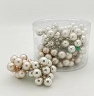 Staklene kuglice na žici 144kom, biserne