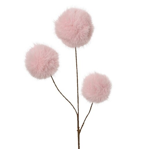 Grana umjetno krzno, 65cm, roza
