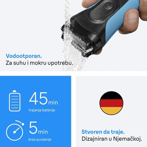 Braun Serija 3 3010BT, brijaći aparat