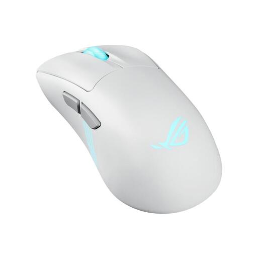 ASUS ROG Keris II Origin bežični optički miš, 42000 DPI, bijeli, 90MP04A0-BMUA10