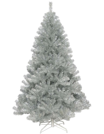 Umjetno božićno drvce - 180cm, srebrni, promjer: 114cm, 1036 grančica