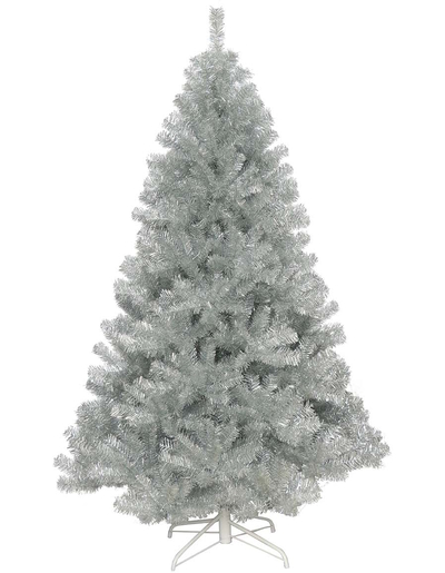 Umjetno božićno drvce - 150cm, srebrni, promjer: 96cm, 644 grančica