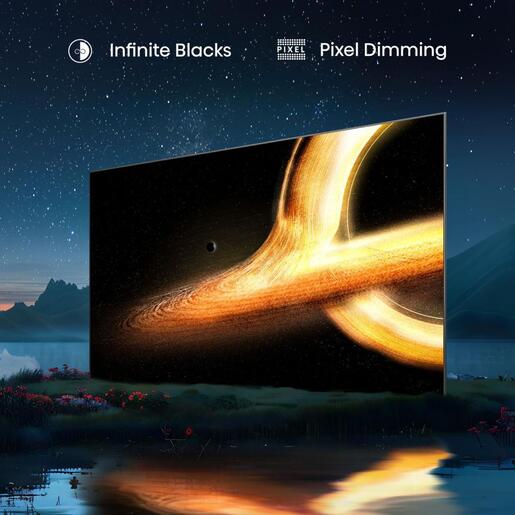 Hisense 55" OLED TV 55A85N, 4K UHD, VIDAA Smart TV, 120Hz Ultra Motion, Infinite Blacks