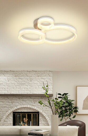 Stropna svjetiljka ZARA, LED, metalna