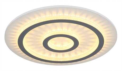 Stropna svjetiljka JAYDEN (Ø45 cm), LED, bijela