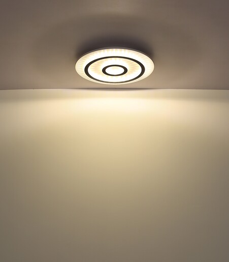 Stropna svjetiljka JAYDEN (Ø45 cm), LED, bijela