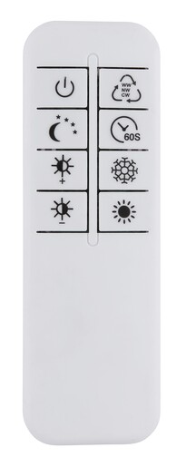 Stropna svjetiljka JAYDEN (Ø45 cm), LED, bijela