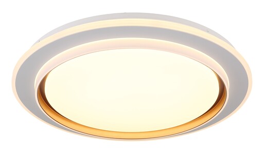 Stropna svjetiljka JANICE (Ø49 cm), RGBW LED, bijela