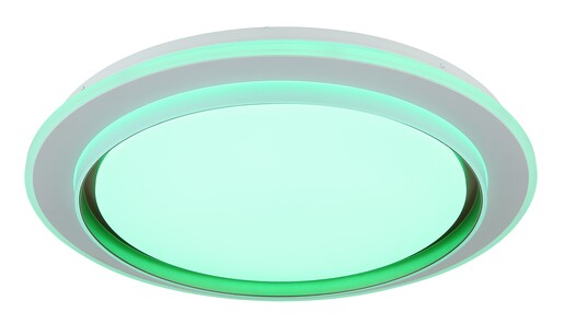 Stropna svjetiljka JANICE (Ø49 cm), RGBW LED, bijela