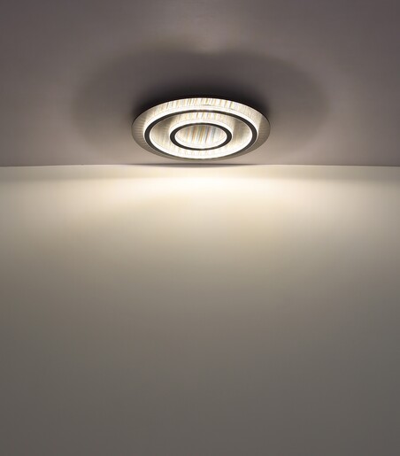 Stropna svjetiljka JAYDEN (Ø55 cm), LED, crna