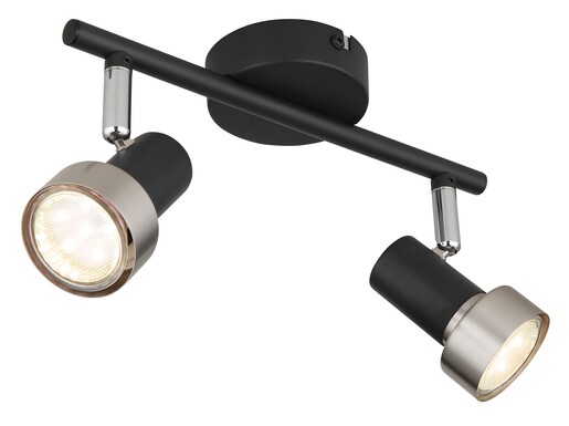 Reflektor MASON, 2x GU10, crni