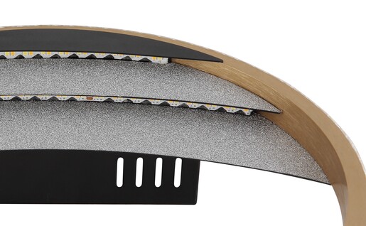 Stropna svjetiljka CONSTANCE (Ø29,5 cm), LED, crna