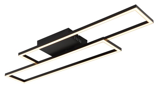 Stropna svjetiljka TATJANA, LED, crna