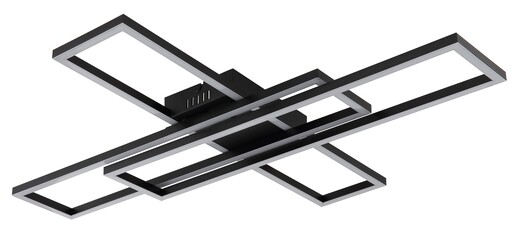 Stropna svjetiljka TATJANA, LED, crna