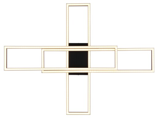 Stropna svjetiljka TATJANA, LED, crna