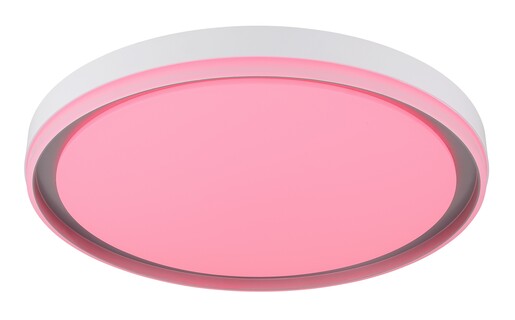 Stropna svjetiljka JANICE (Ø50 cm), RGBW LED, bijela