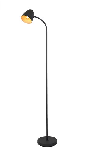 Podna svjetiljka JASON, 1x E14, crna