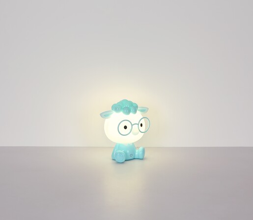 Stolna svjetiljka SHEEPY, LED, plava