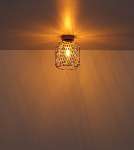 Stropna svjetiljka DICHTI, 1x E27, metalna