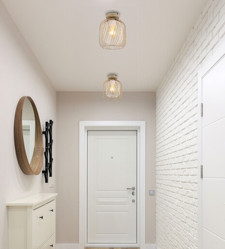 Stropna svjetiljka DICHTI, 1x E27, metalna